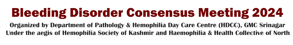 Bleeding Disorder Consensus Meeting (BDCM) 2024